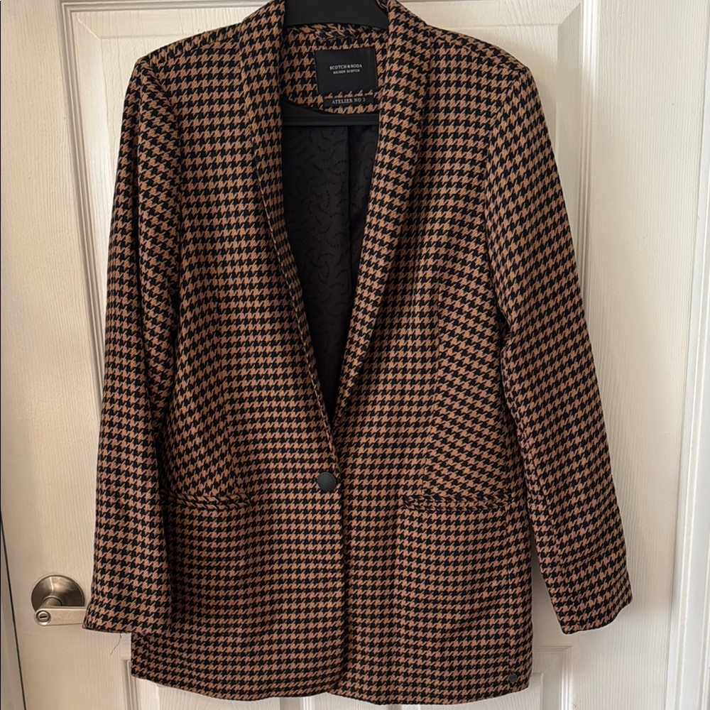 Houndstooth Blazer by Scotch & Soda